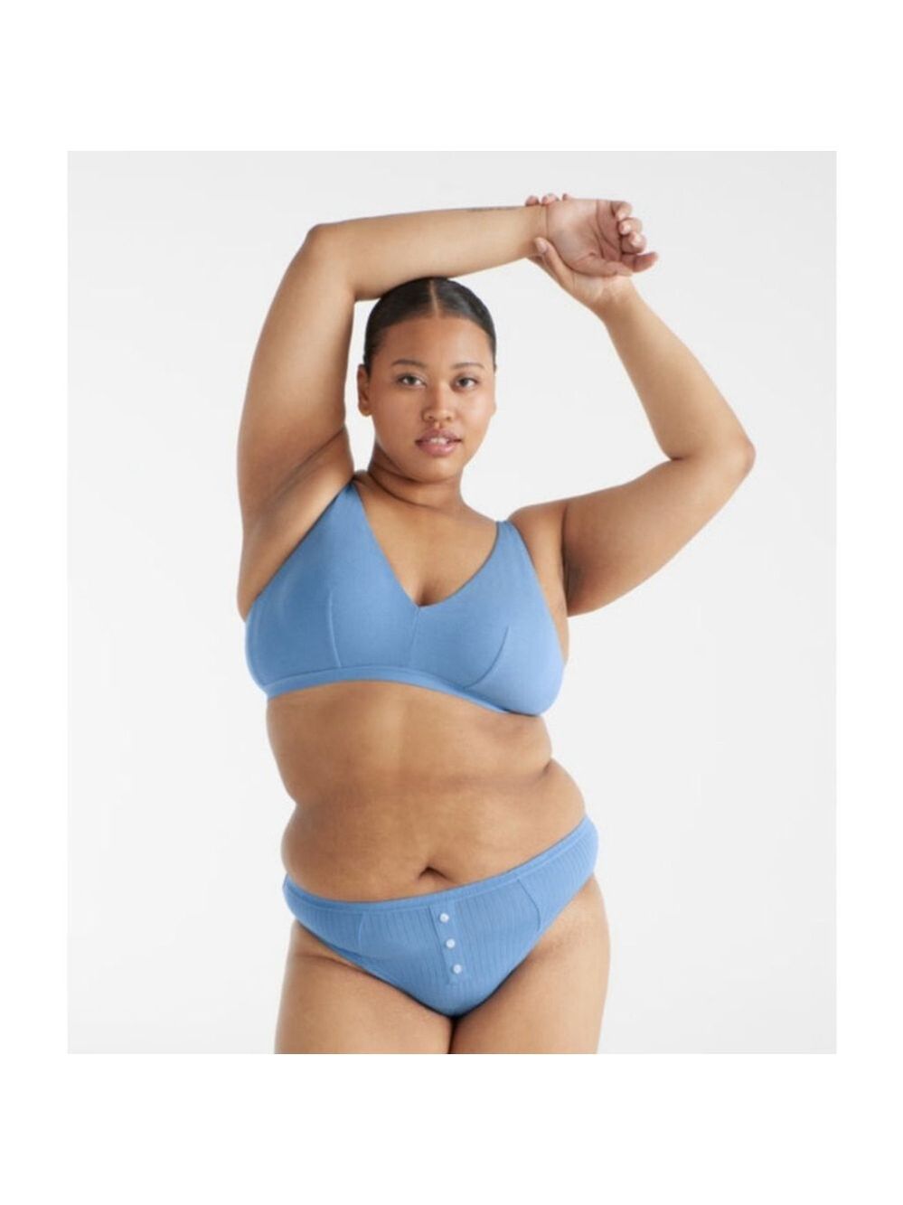 NEW knix | Micro Modal Essential Thong in daylight blue